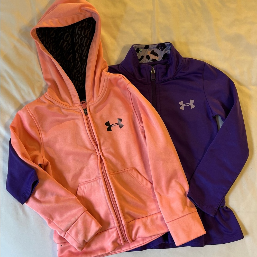 Under Armour Pink and Purple Sweatshirts for Performance